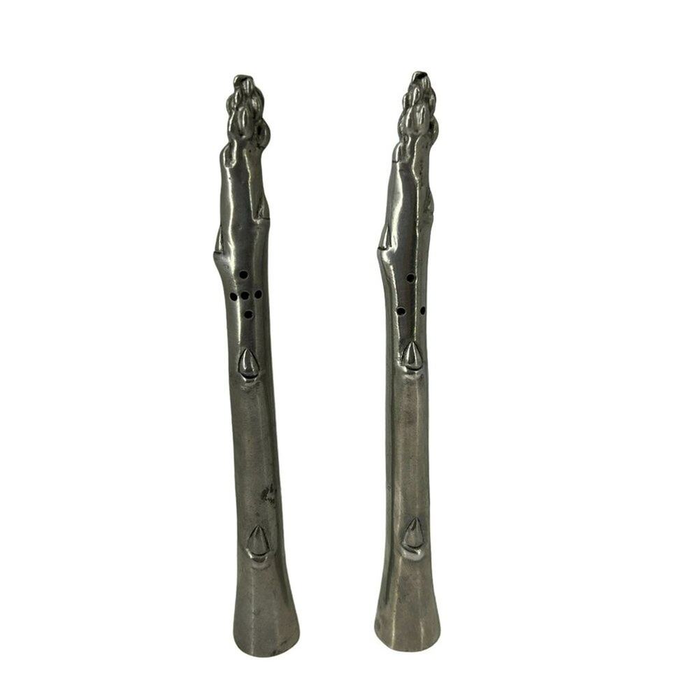 Vintage Asparagus Vegetable Salt and Pepper Shakers, Pair